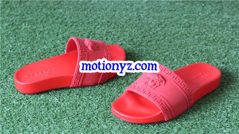 Brand Versace Red slide